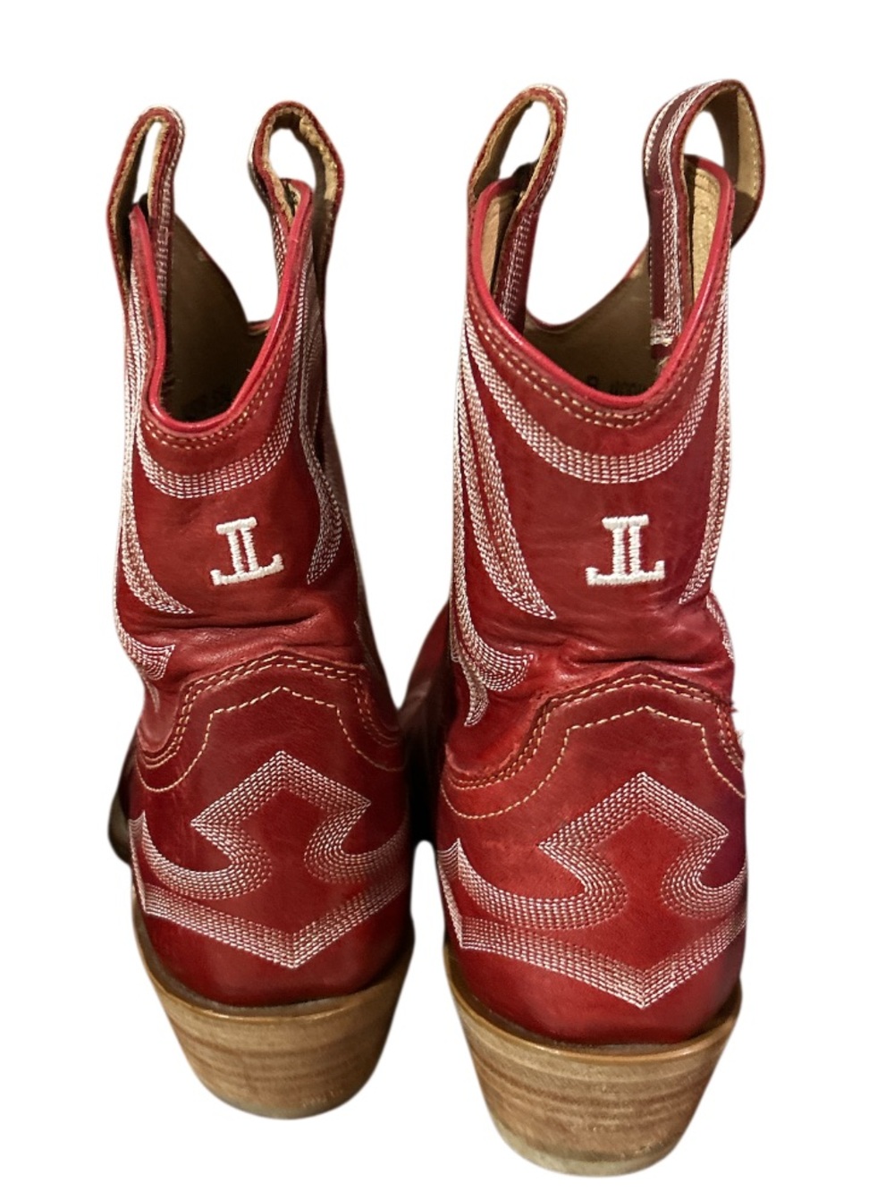 Lucchese PRIS red western boots Size 8 - Picture 8 of 8
